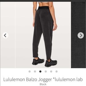 Lululemon Lab Balzo Jogger Size 4 Rare